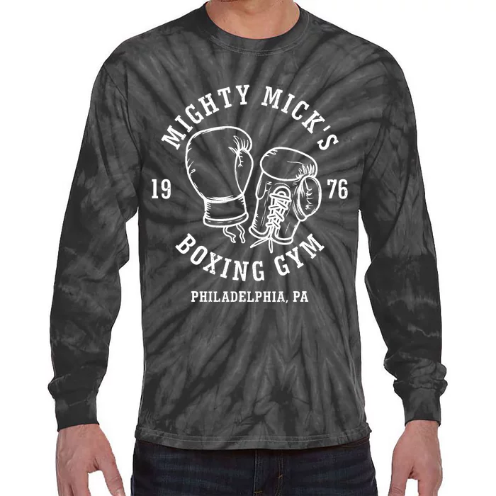 Mighty Mick's Boxing Gym 1976 Tie-Dye Long Sleeve Shirt