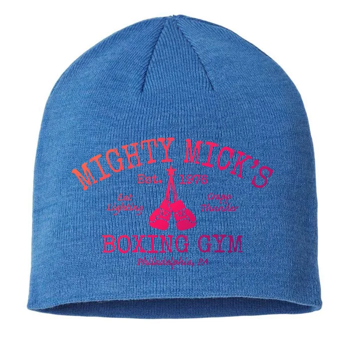 Mighty MickS Boxing Club Cute Gift 8 1/2in Sustainable Knit Beanie