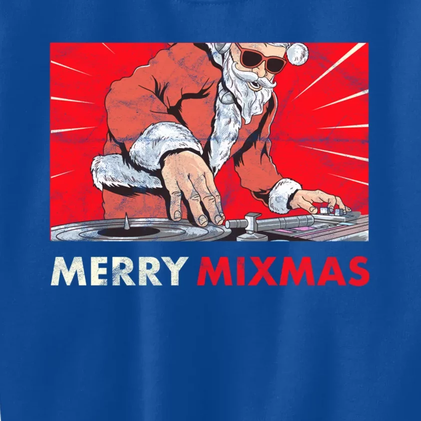 Merry Mixmas Christmas Synthesizer Analog Synth Techno Xmas Meaningful Gift Kids Sweatshirt