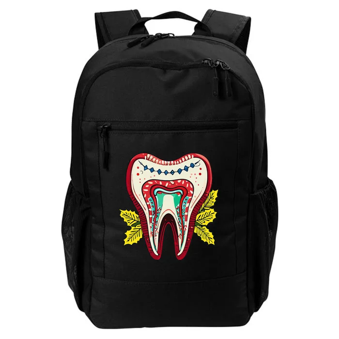 Merry Molar Christmas Dentist & Dental Lover's Daily Commute Backpack