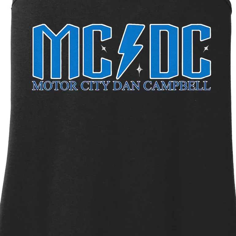 MCDC Motor City Dan Campbell Funny Football Ladies Essential Tank