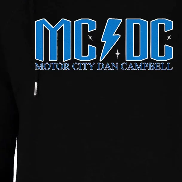 MCDC Motor City Dan Campbell Funny Football Womens Funnel Neck Pullover Hood