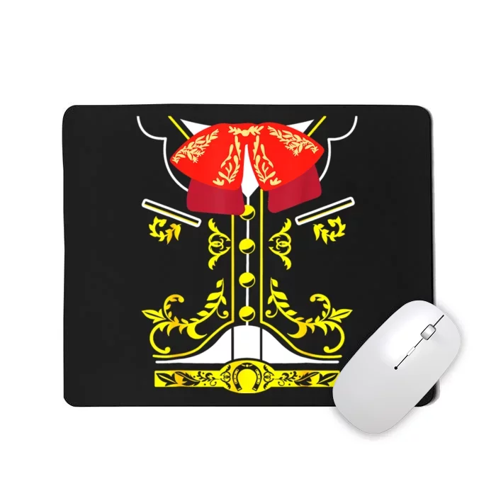 Mexican Mariachi Charro Cinco De Mayo Halloween Costume Mousepad