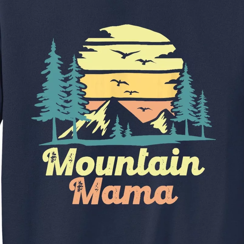 Mountain Mama Camping Hiking Mom Adventure Mothers Day Sweatshirt