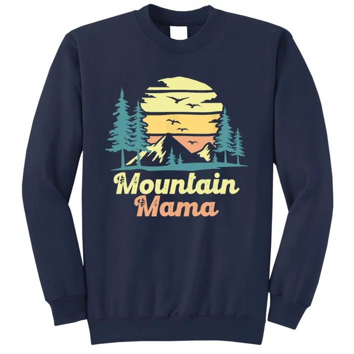 Mountain Mama Camping Hiking Mom Adventure Mothers Day Sweatshirt