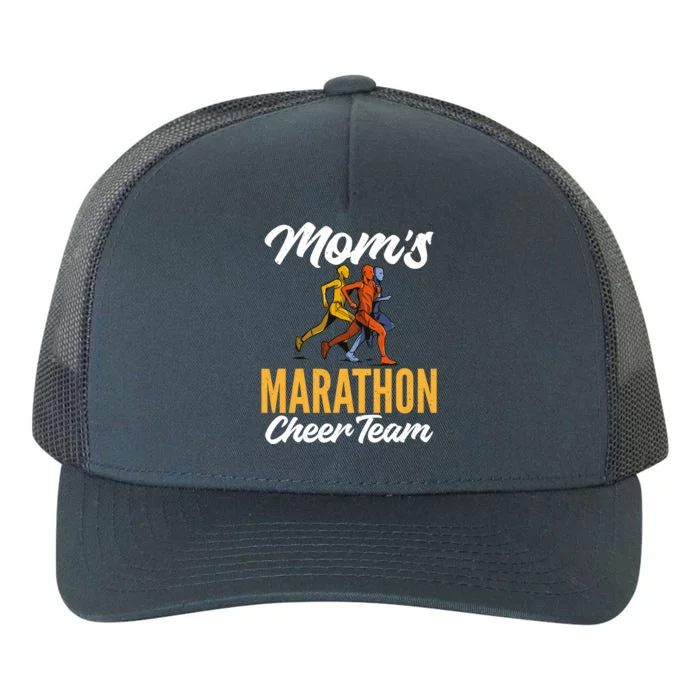 Moms Marathon Cheer Team Marathon Marathoner Moms Gift Yupoong Adult 5-Panel Trucker Hat