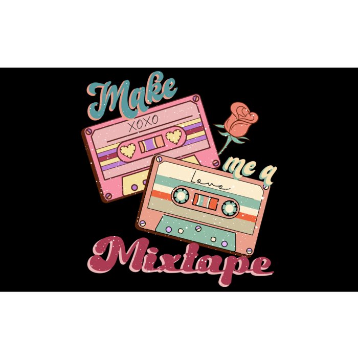 Make Mixtape Cassettes Retro Valentine's Day Gift Bumper Sticker