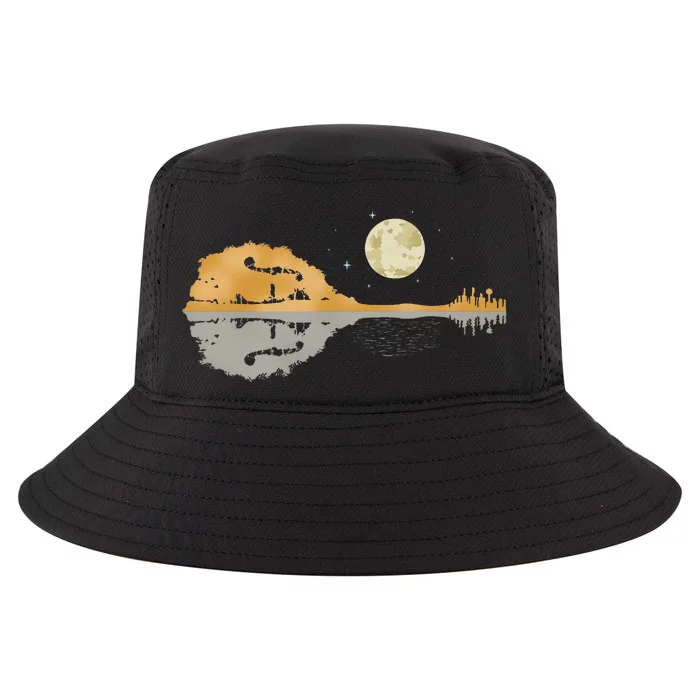 Mandolin Men Country Music Moon Bluegrass Cool Comfort Performance Bucket Hat