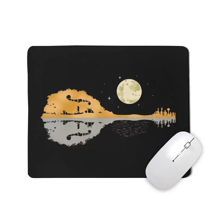 Mandolin Men Country Music Moon Bluegrass Mousepad