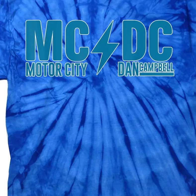 MCDC, Motor City Dan Campbell Funny Football Tie-Dye T-Shirt