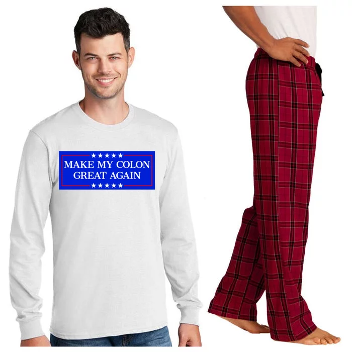 Make My Colon Great Again Long Sleeve Pajama Set