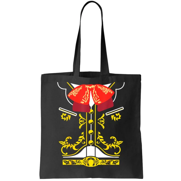 Mexican Mariachi Charro Cinco De Mayo Halloween Costume Tote Bag