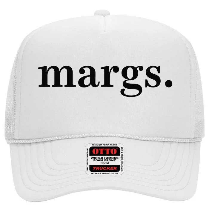 Margs Margarita Cinco De Mayo Drinko Party High Crown Mesh Trucker Hat