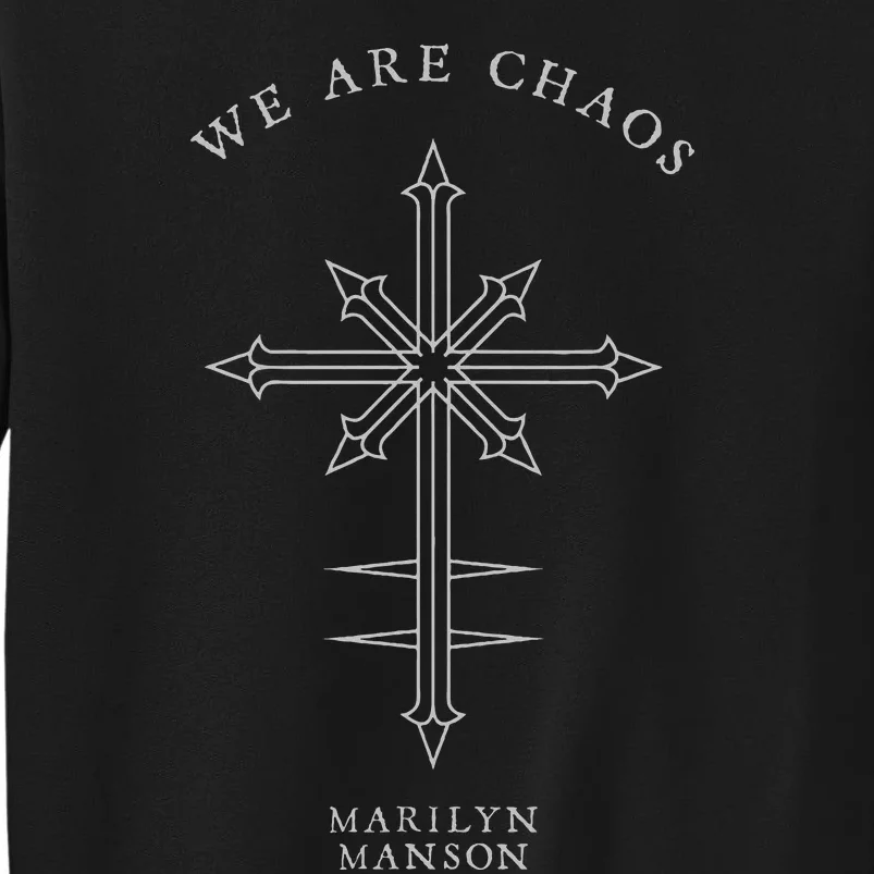 M.A.R.I.L.Y.N M.A.N.S.O.N – Chaos Cross Sweatshirt