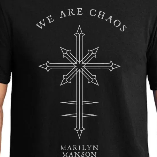 M.A.R.I.L.Y.N M.A.N.S.O.N – Chaos Cross Pajama Set