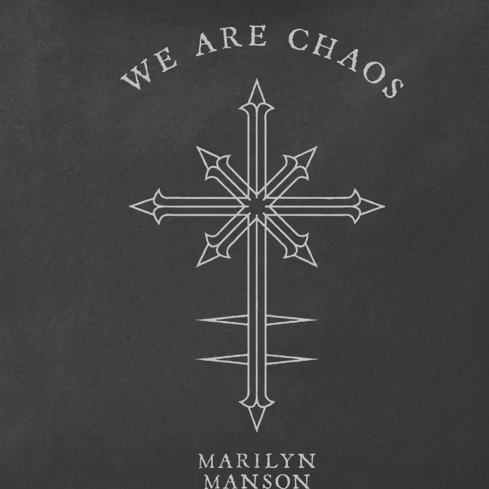 M.A.R.I.L.Y.N M.A.N.S.O.N – Chaos Cross Zip Tote Bag