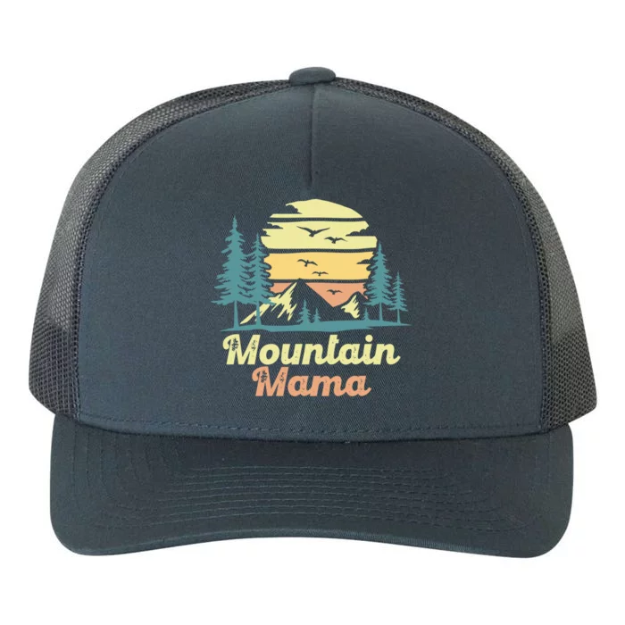 Mountain Mama Camping Hiking Mom Adventure Mothers Day Gift Yupoong Adult 5-Panel Trucker Hat