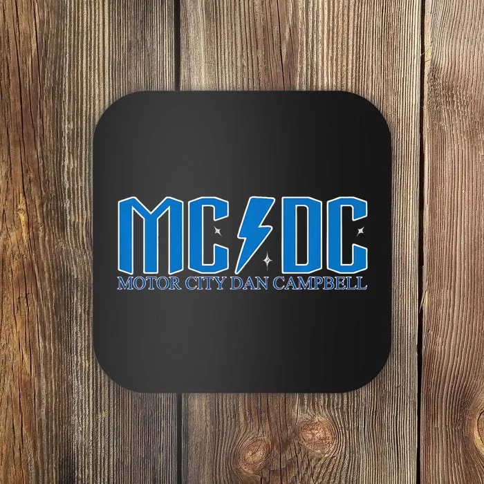 MCDC Motor City Dan Campbell Funny Football Coaster