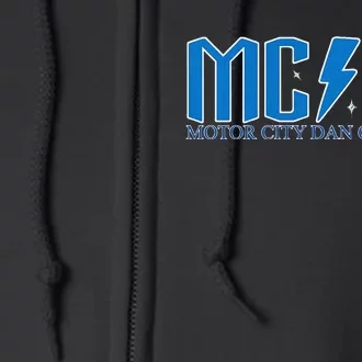 MCDC Motor City Dan Campbell Funny Football Full Zip Hoodie