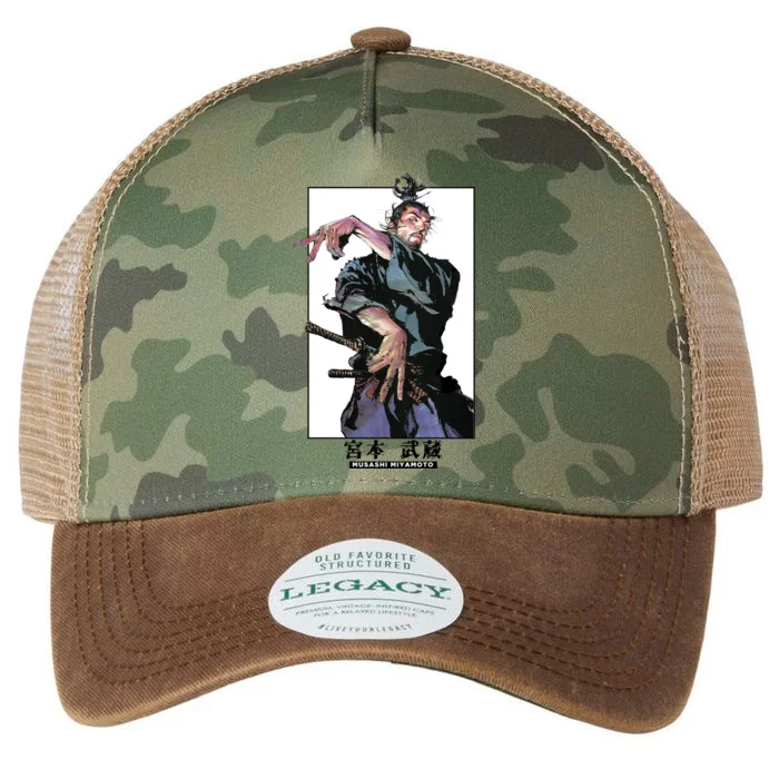 Musashi Miyamotoart Colored Panel Collection Legacy Tie Dye Trucker Hat