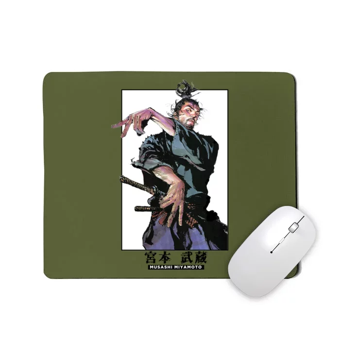 Musashi Miyamotoart Colored Panel Collection Mousepad