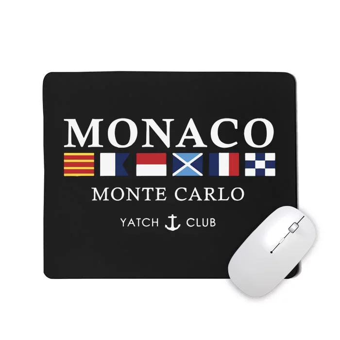 Monaco Monte Carlo Yatch Club Vintage Mousepad