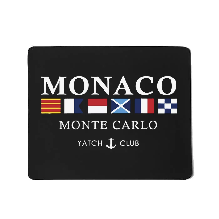 Monaco Monte Carlo Yatch Club Vintage Mousepad