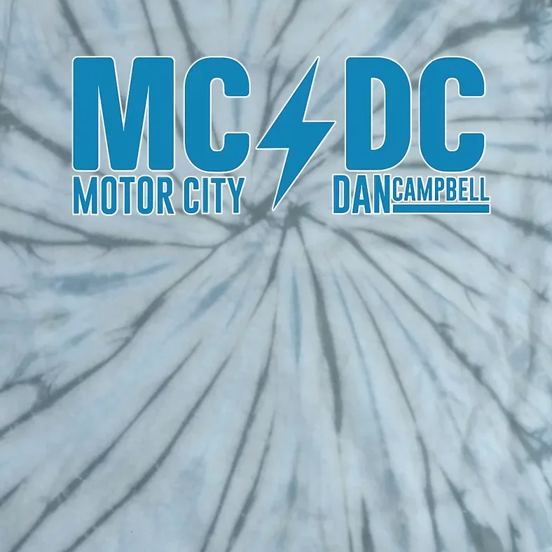 MCDC Motor City Dan Campbell Funny Football Tie-Dye T-Shirt