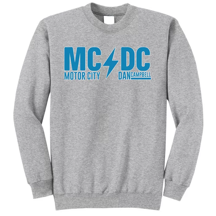 MCDC Motor City Dan Campbell Funny Football Tall Sweatshirt