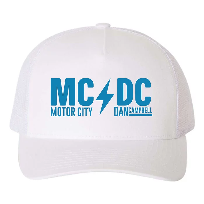 MCDC Motor City Dan Campbell Funny Football Yupoong Adult 5-Panel Trucker Hat