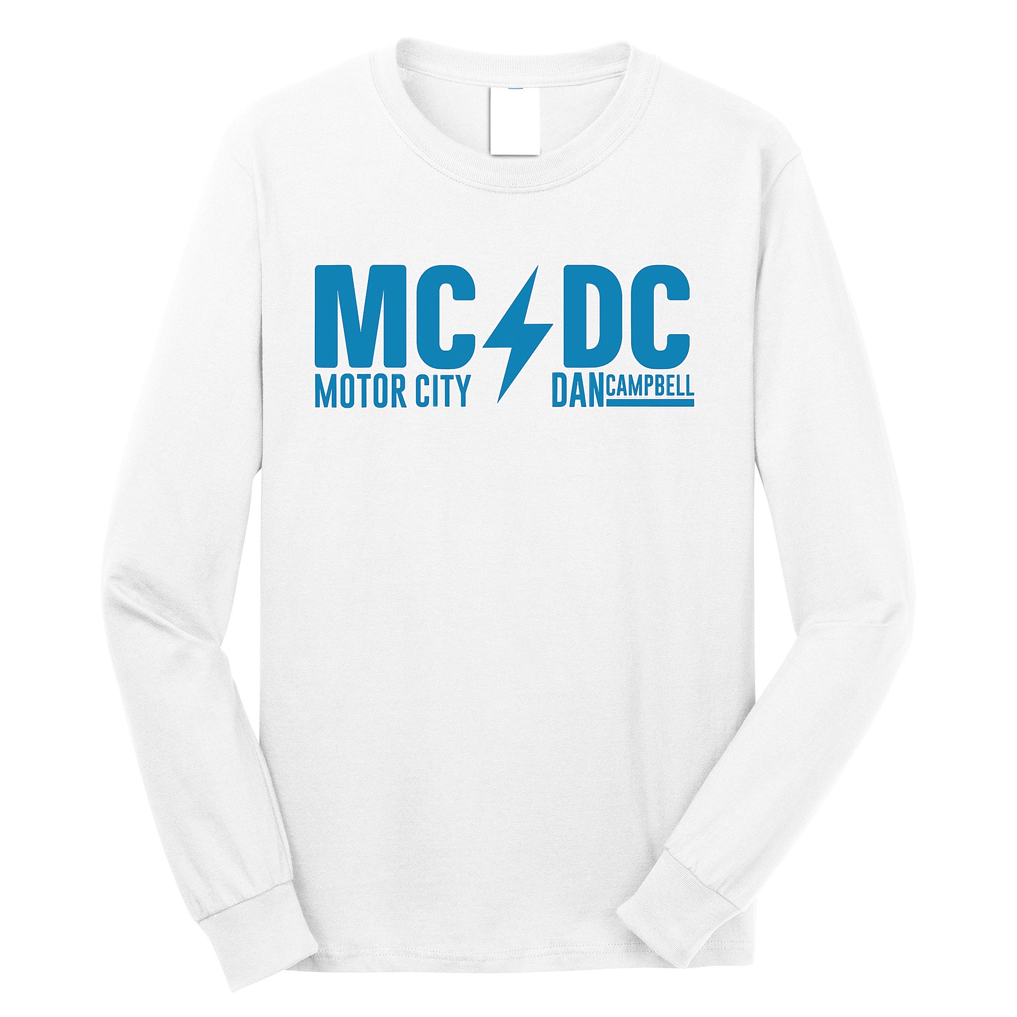 Mcdc Motor City Dan Campbell Funny Football Long Sleeve Shirt