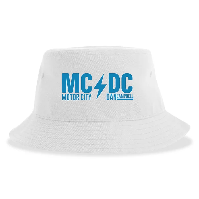 MCDC Motor City Dan Campbell Funny Football Sustainable Bucket Hat