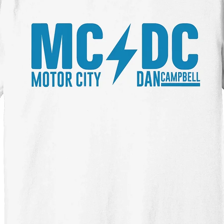 MCDC Motor City Dan Campbell Funny Football Premium T-Shirt