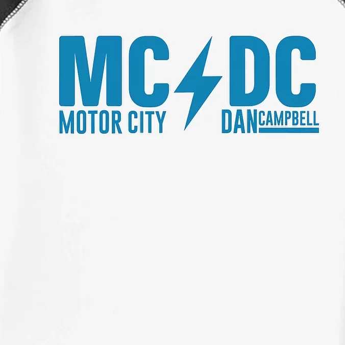 MCDC Motor City Dan Campbell Funny Football Infant Baby Jersey Bodysuit