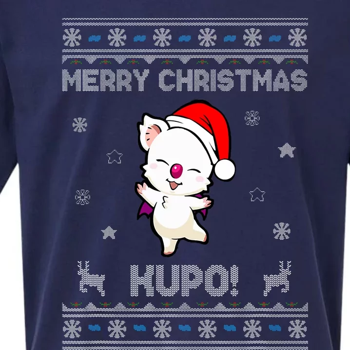 Moogle Merry Christmas Kupo! Sueded Cloud Jersey T-Shirt