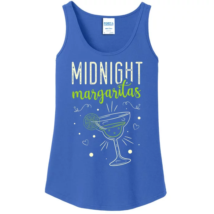 Midnight Margaritas Cinco De Mayo Margarita Lover Gift Ladies Essential Tank