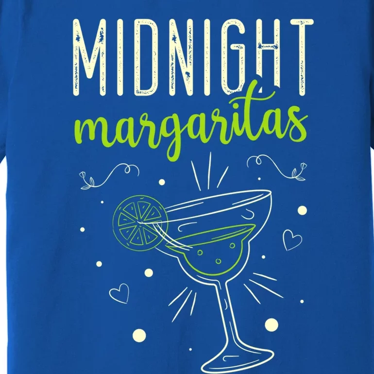 Midnight Margaritas Cinco De Mayo Margarita Lover Gift Premium T-Shirt