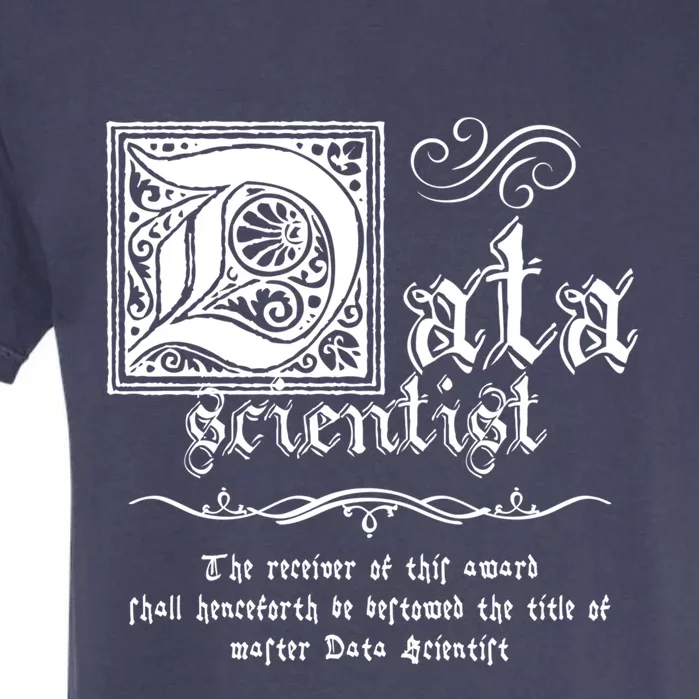 Medieval Master Data Scientist Gift Garment-Dyed Heavyweight T-Shirt