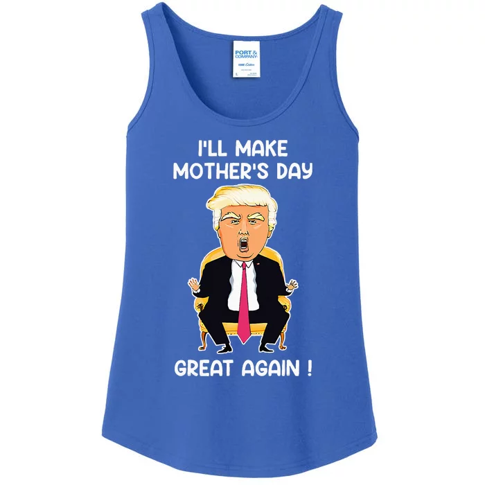 Make Mothers Day Great Again Mom Ltsp Donald Trump Ladies Essential Tank