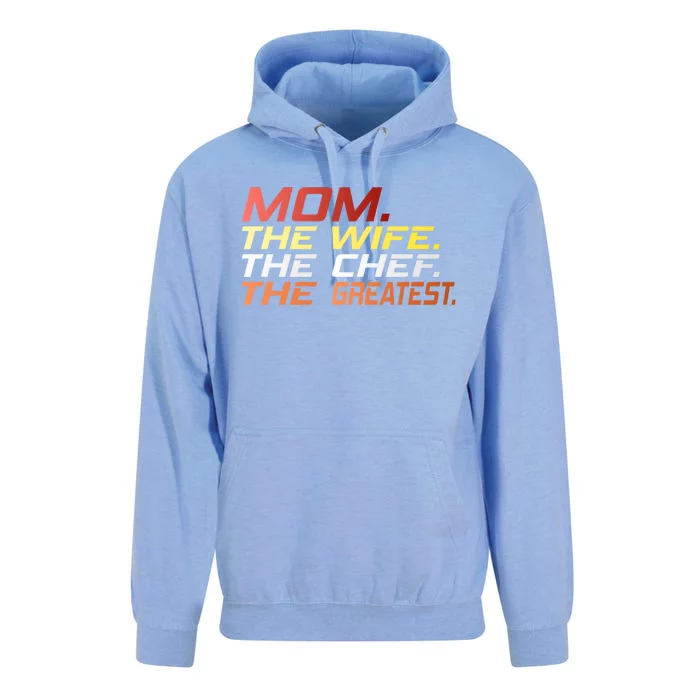 Mom Mother's Day Mother Wife Greatest Chef Gift Unisex Surf Hoodie