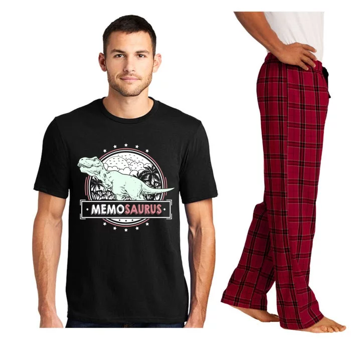 Memosaurus Memo Design Idea Cute Mother's Day Memo Cool Gift Pajama Set