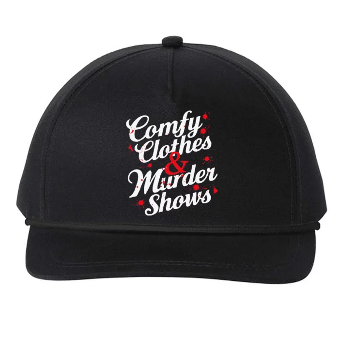 Murder Mystery Detective Documentary True Crime Snapback Five-Panel Rope Hat