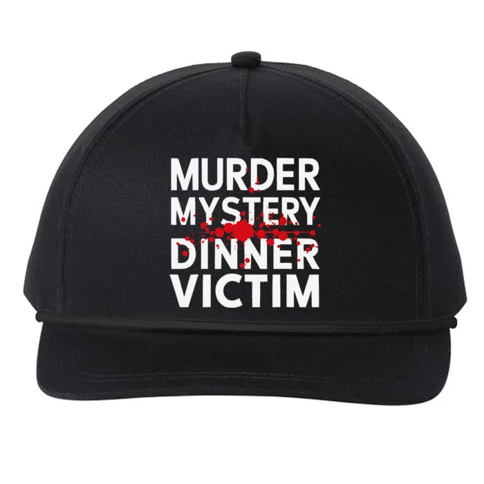 Murder Mystery Detective Documentary True Crime Snapback Five-Panel Rope Hat