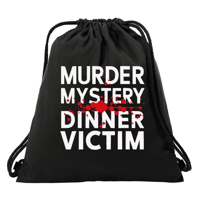 Murder Mystery Detective Documentary True Crime Drawstring Bag