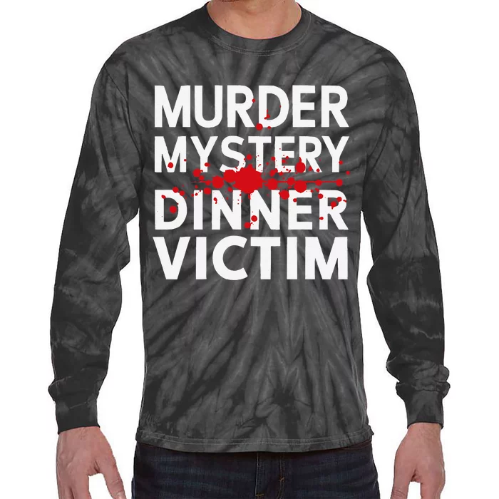 Murder Mystery Detective Documentary True Crime Tie-Dye Long Sleeve Shirt