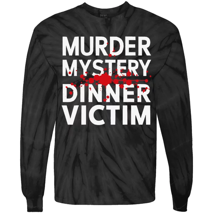 Murder Mystery Detective Documentary True Crime Tie-Dye Long Sleeve Shirt