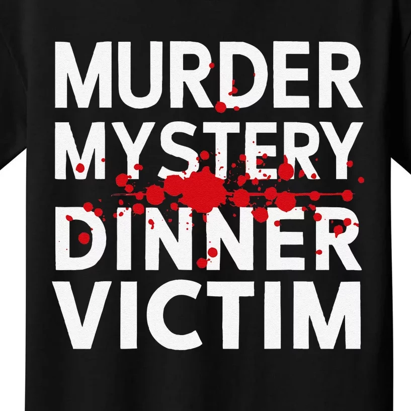 Murder Mystery Detective Documentary True Crime Kids T-Shirt