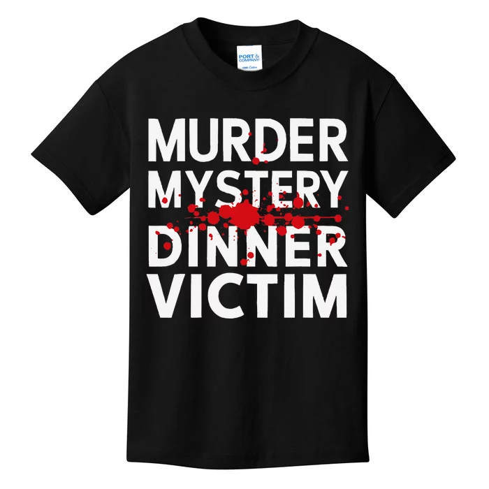 Murder Mystery Detective Documentary True Crime Kids T-Shirt