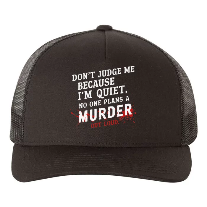 Murder Mystery Detective Documentary True Crime Yupoong Adult 5-Panel Trucker Hat