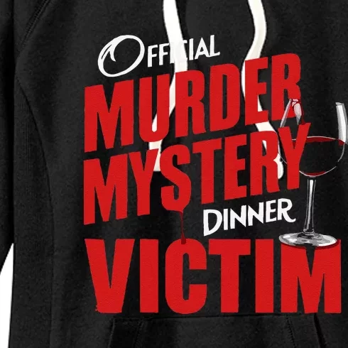 Murder Mystery Detective Documentary True Crime Women's Fleece Hoodie